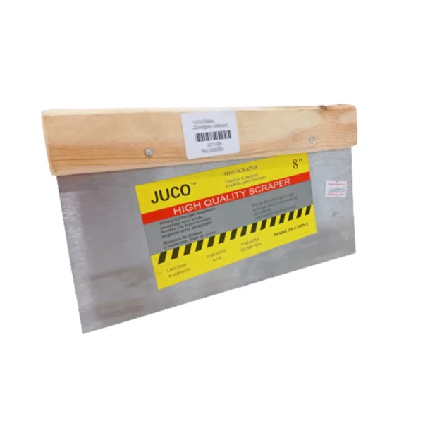 Scraper 8″ – Juco Side Scraper with Wooden Handle