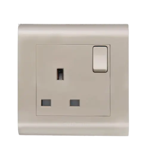 Modular Series (Gold): 13A Socket – Kevilton