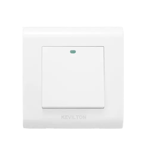 Modular Series (White): 1 Gang (1 Way) Switch – Kevilton